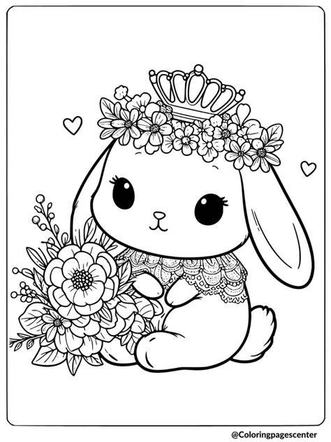 Cute Rabbit Coloring Pages