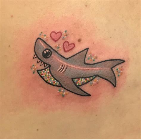 Cute Shark Tattoo