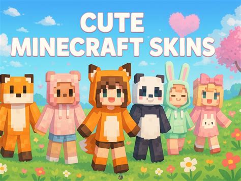 Explore the Adorable World of Minecraft with These Loveable Skins!