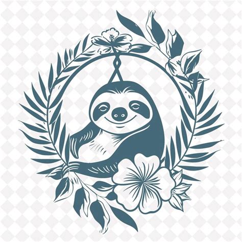 Download Cute Sloth Commercial Use Free PSD Mockups