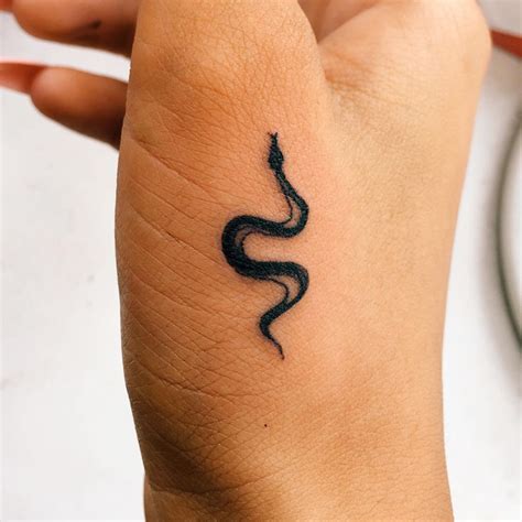 Cute Snake Tattoo