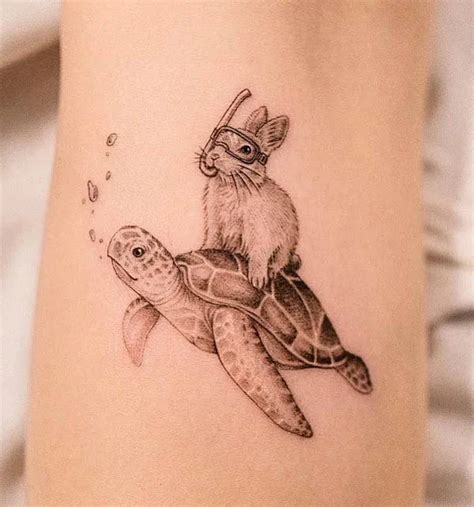 Cute Turtle Tattoos