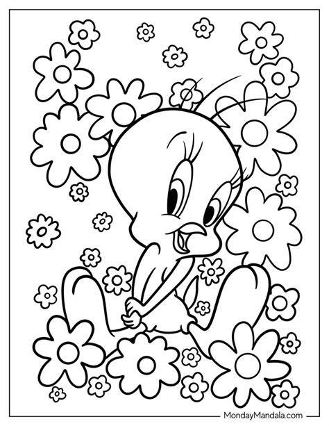 Cute Tweety Coloring Pages