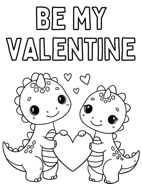 Cute Valentines Coloring Pages