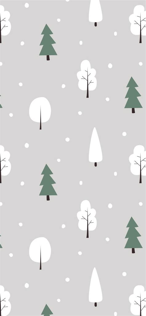 Cute Winter Pattern Wallpapers