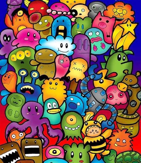 Cute and Colourful Characters