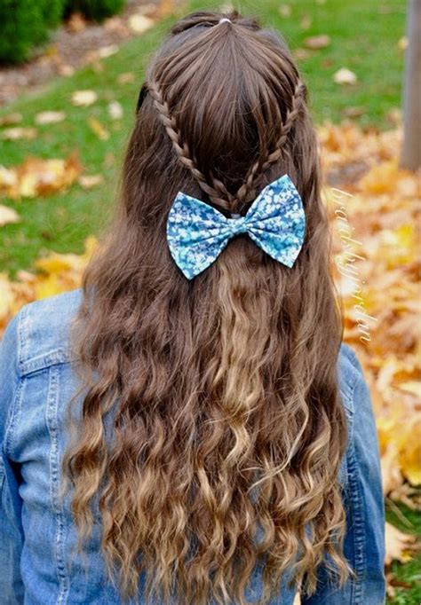 Cute and Easy School Girl Hairstyles