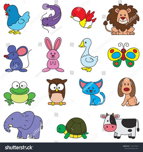 Cute and Simple Animals