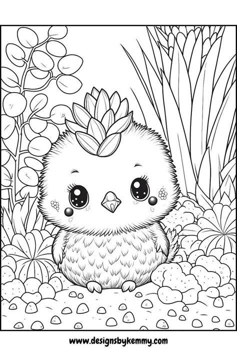 Cutest Animal Coloring Pages