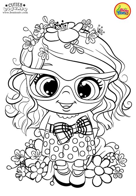 Cuties Coloring Pages