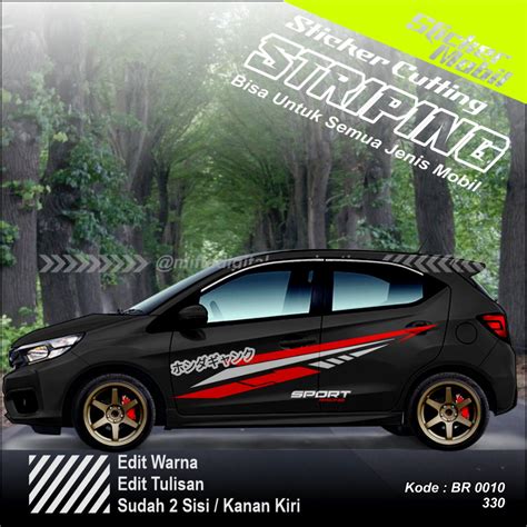 Cuting Sticker Mobil