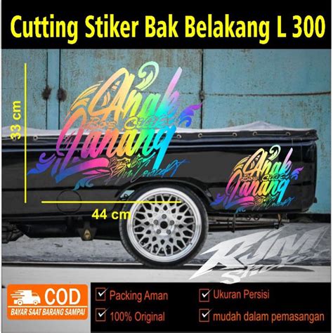 Cuting Stiker Mobil