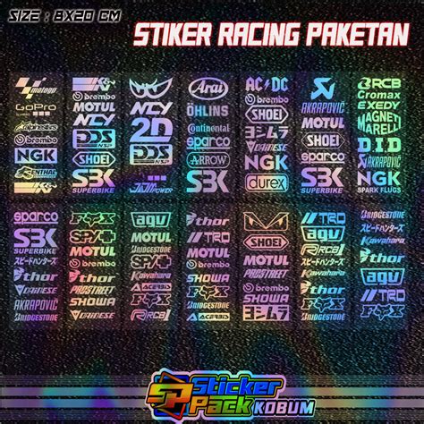 Cuting Stiker Motor