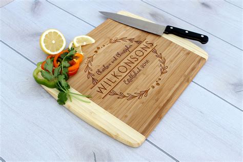 Cutting Board Wedding Gift