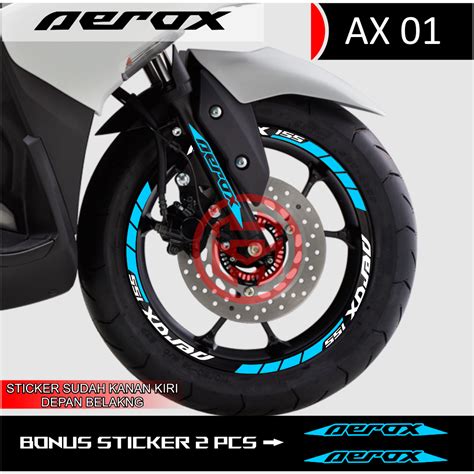 Cutting Sticker Aerox 155 Grey