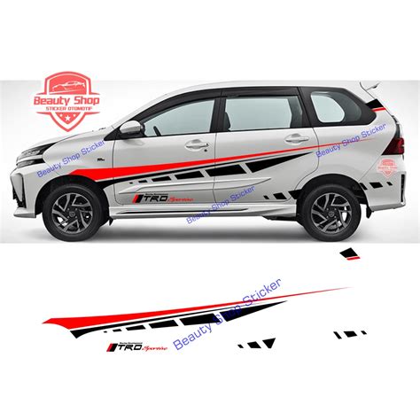 Cutting Sticker Avanza Lama