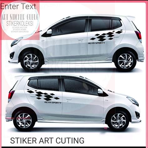 Cutting Sticker Ayla Putih