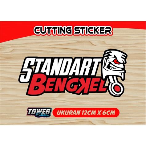 Cutting Sticker Bengkel