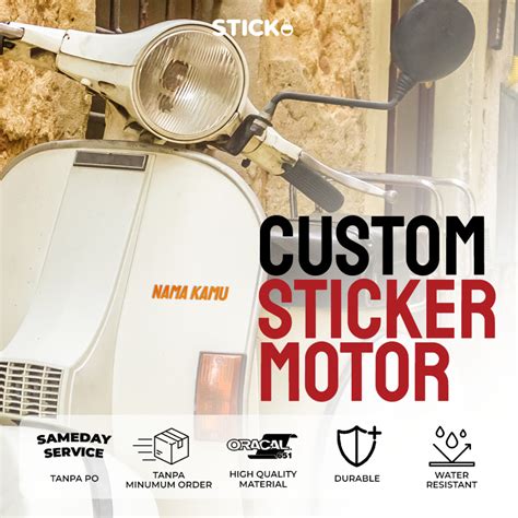 Cutting Sticker Body Motor