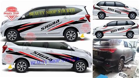 Cutting Sticker Cap Mobil