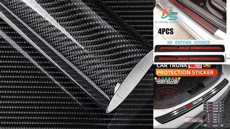 Cutting Sticker Carbon