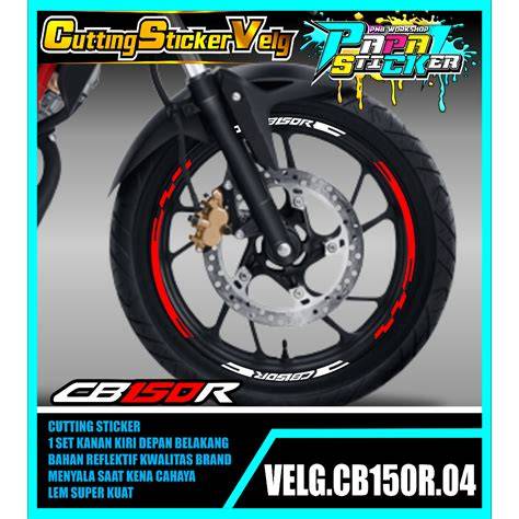 Cutting Sticker Cb150r