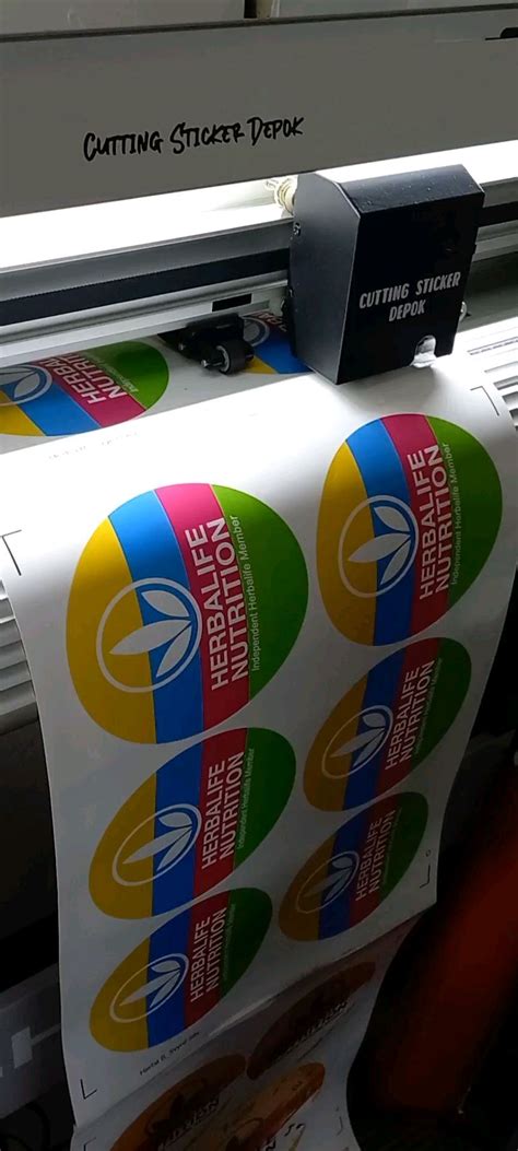Cutting Sticker Depok Murah