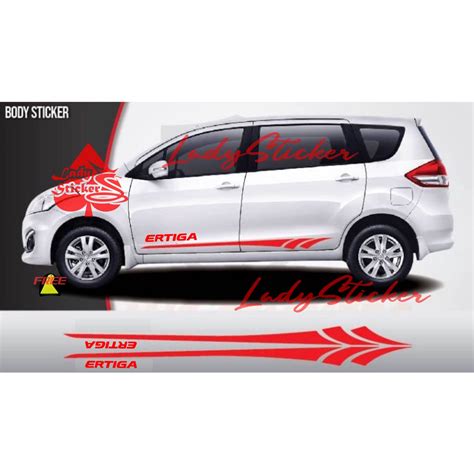 Cutting Sticker Ertiga