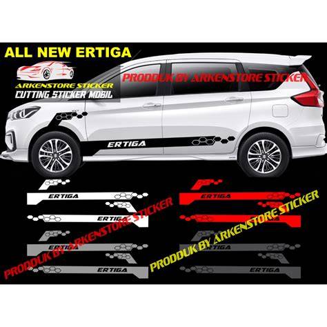 Cutting Sticker Ertiga Putih