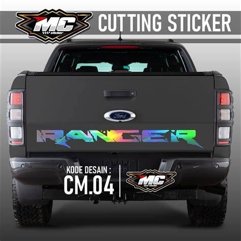 Cutting Sticker Ford Ranger