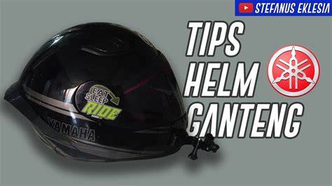 Cutting Sticker Helm Full Face Yamaha