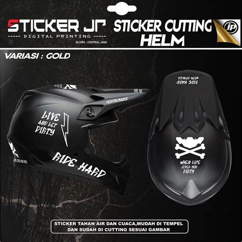 Cutting Sticker Helm Trail
