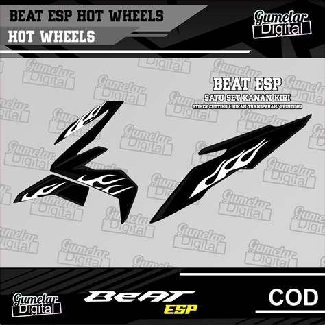 Cutting Sticker Honda Beat Esp