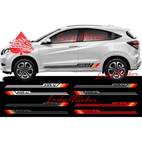 Cutting Sticker Hrv Merah