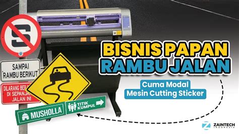 Cutting Sticker Jalan Paso