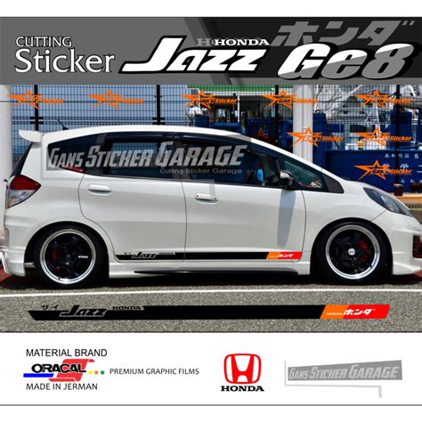 Cutting Sticker Jazz Silver