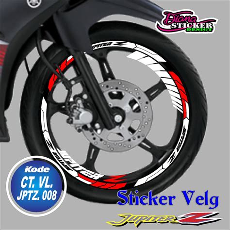 Cutting Sticker Jupiter Z 2010