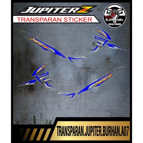 Cutting Sticker Jupiter Z Burhan
