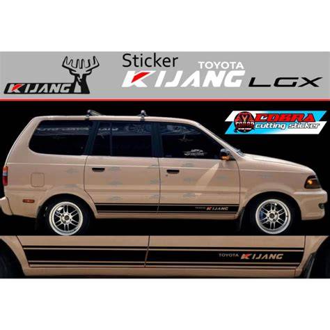 Cutting Sticker Kijang Lgx