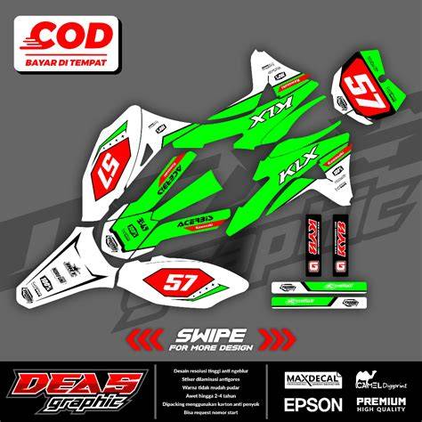 Cutting Sticker Klx Gordon