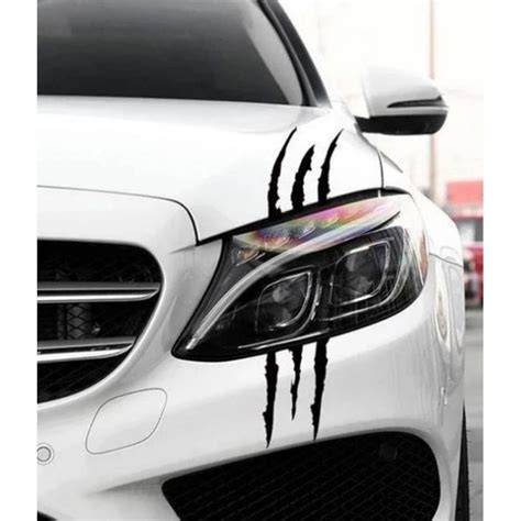 Cutting Sticker Lampu Mobil