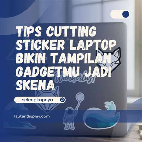 Cutting Sticker Laptop