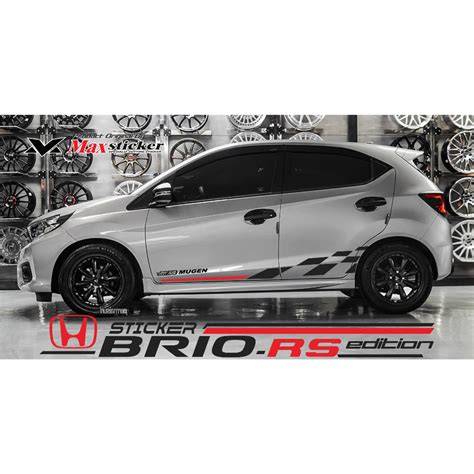 Cutting Sticker Mobil Brio 2019
