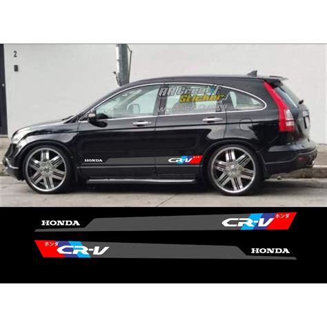 Cutting Sticker Mobil Crv