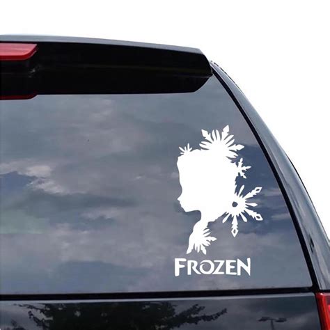 Cutting Sticker Mobil Frozen