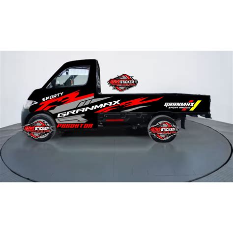 Cutting Sticker Mobil Grand Max