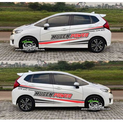 Cutting Sticker Mobil Honda