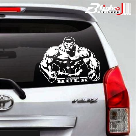 Cutting Sticker Mobil Hulk