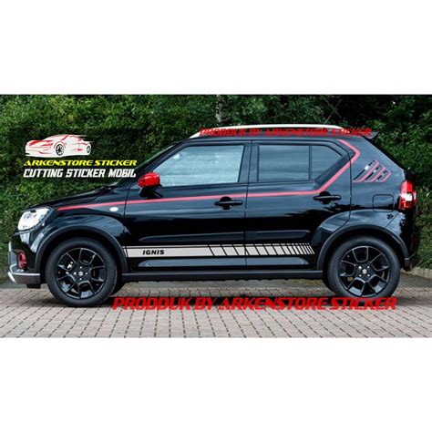 Cutting Sticker Mobil Ignis