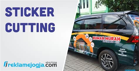 Cutting Sticker Mobil Jogja Murah